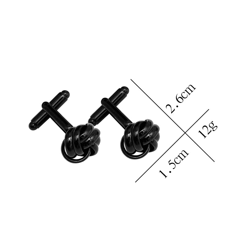 CLASSIC GOLDEN KNOT CUFFLINKS