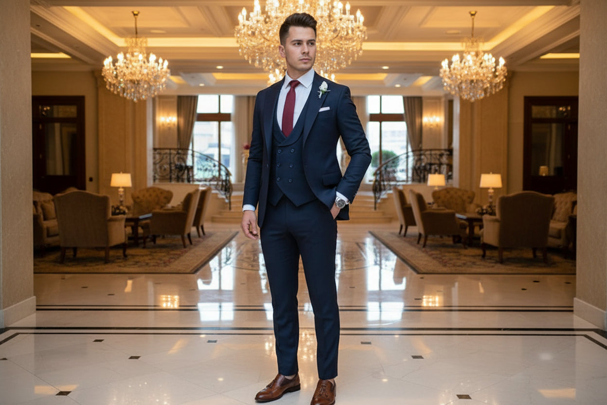 SUITS MENS THE ROYAL OLIVE IMPERRIAL