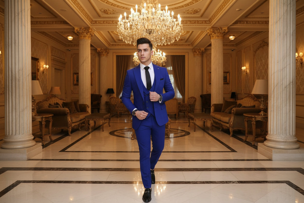 SUITS MENS THE ROYAL OLIVE IMPERRIAL