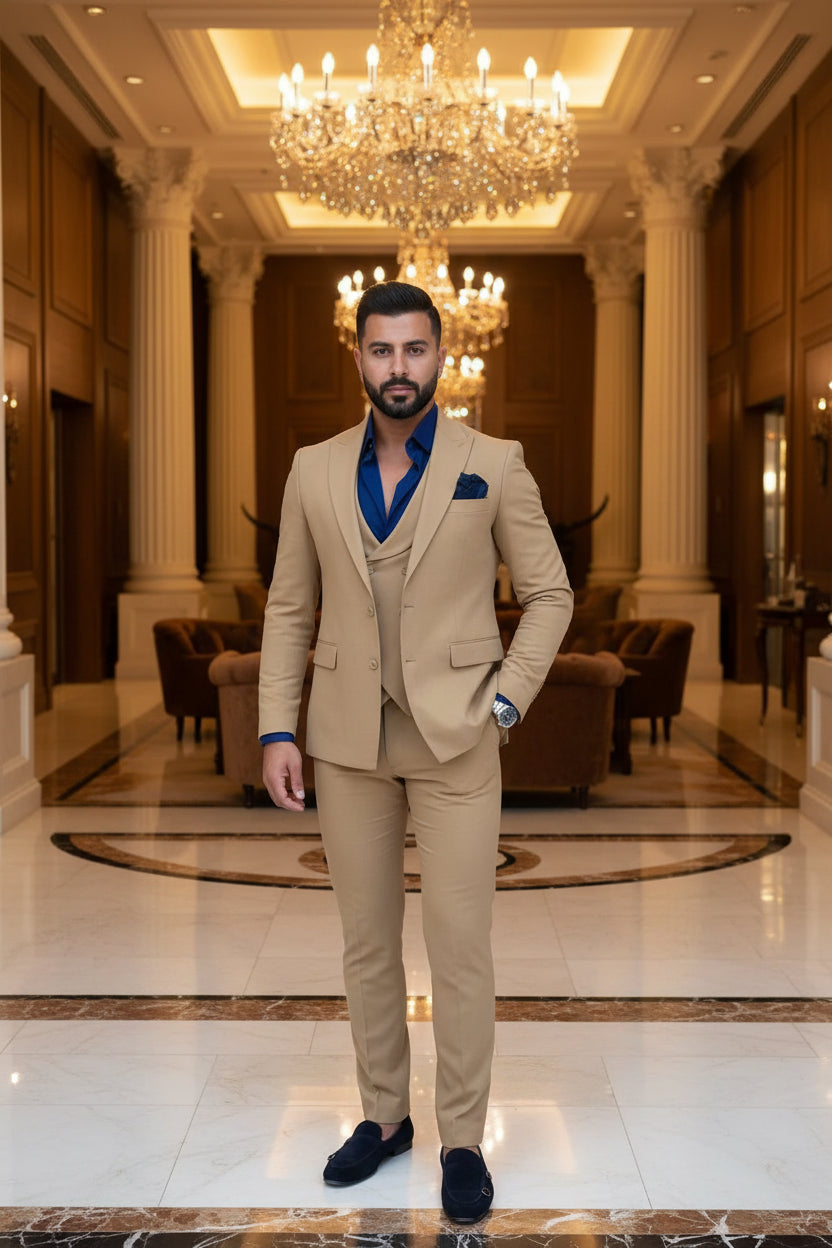 SUITS MENS THE ROYAL OLIVE IMPERRIAL