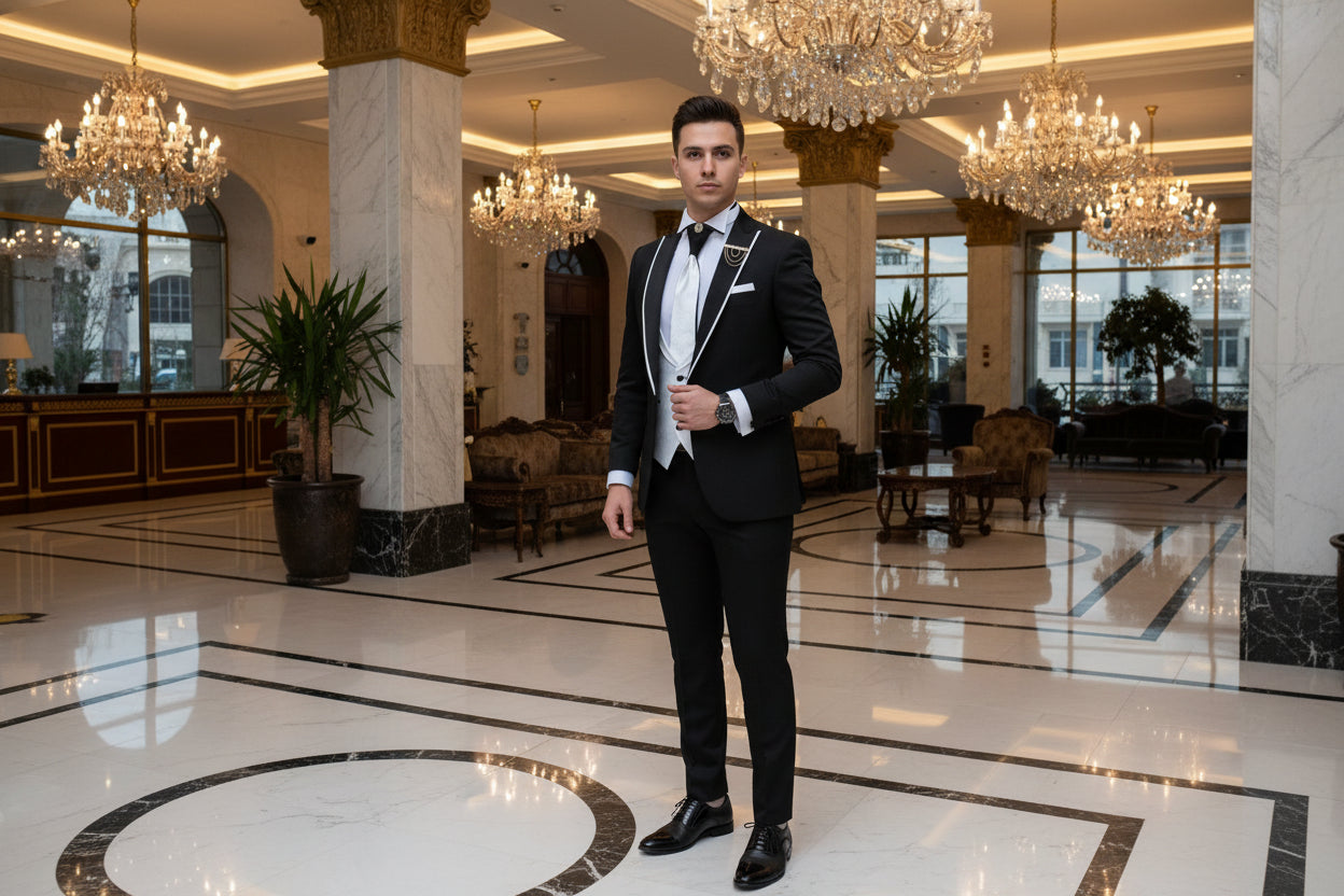 SUITS MENS THE ROYAL OLIVE IMPERRIAL