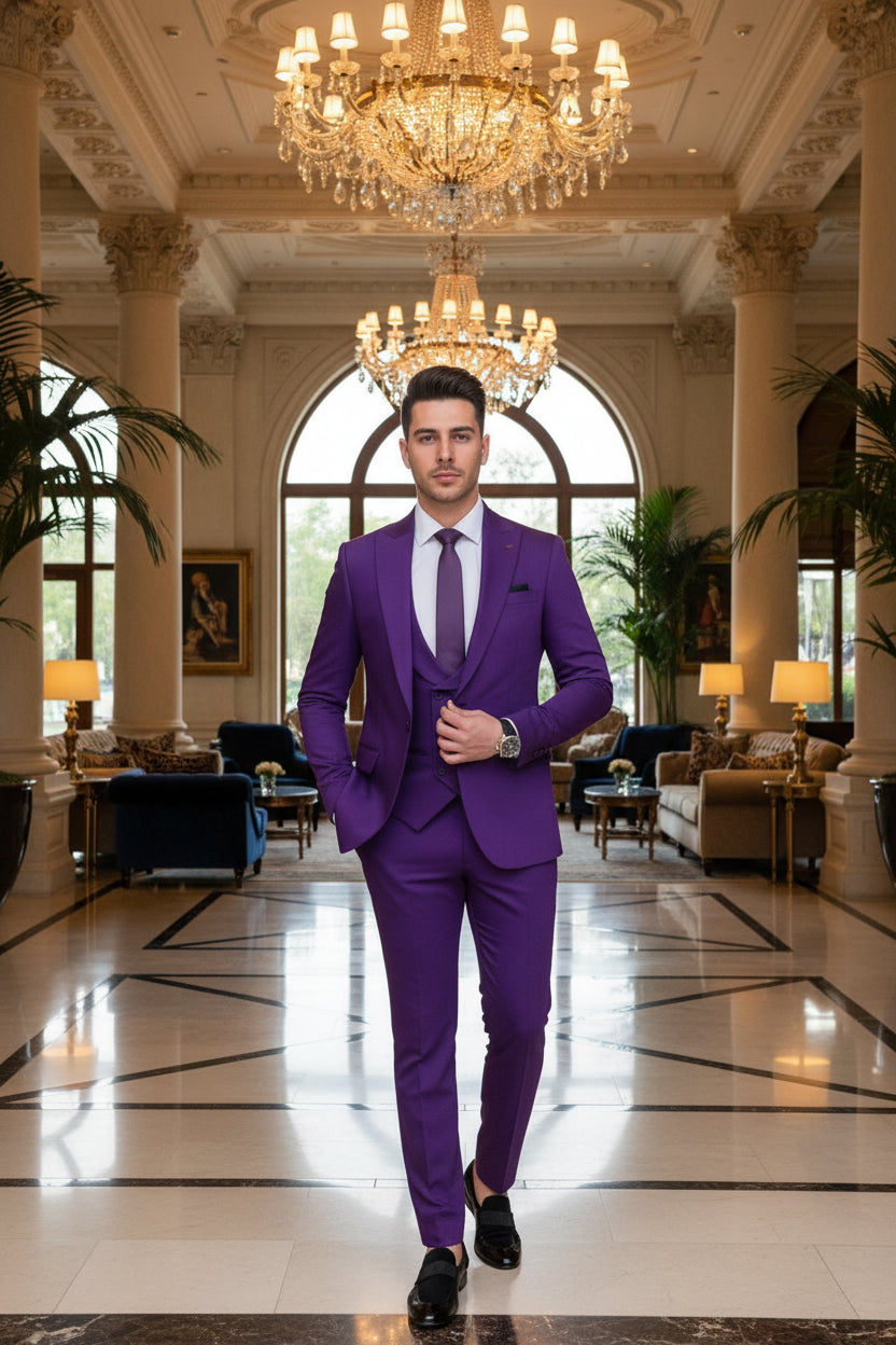 SUITS MENS THE ROYAL OLIVE IMPERRIAL