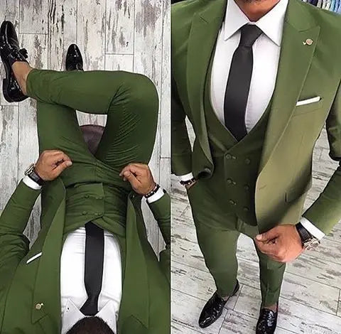 SUITS MENS THE ROYAL OLIVE IMPERRIAL