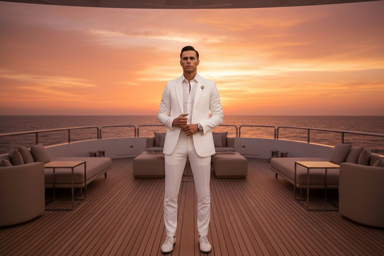 SUITS MENS THE IVORY NAVIGATOR