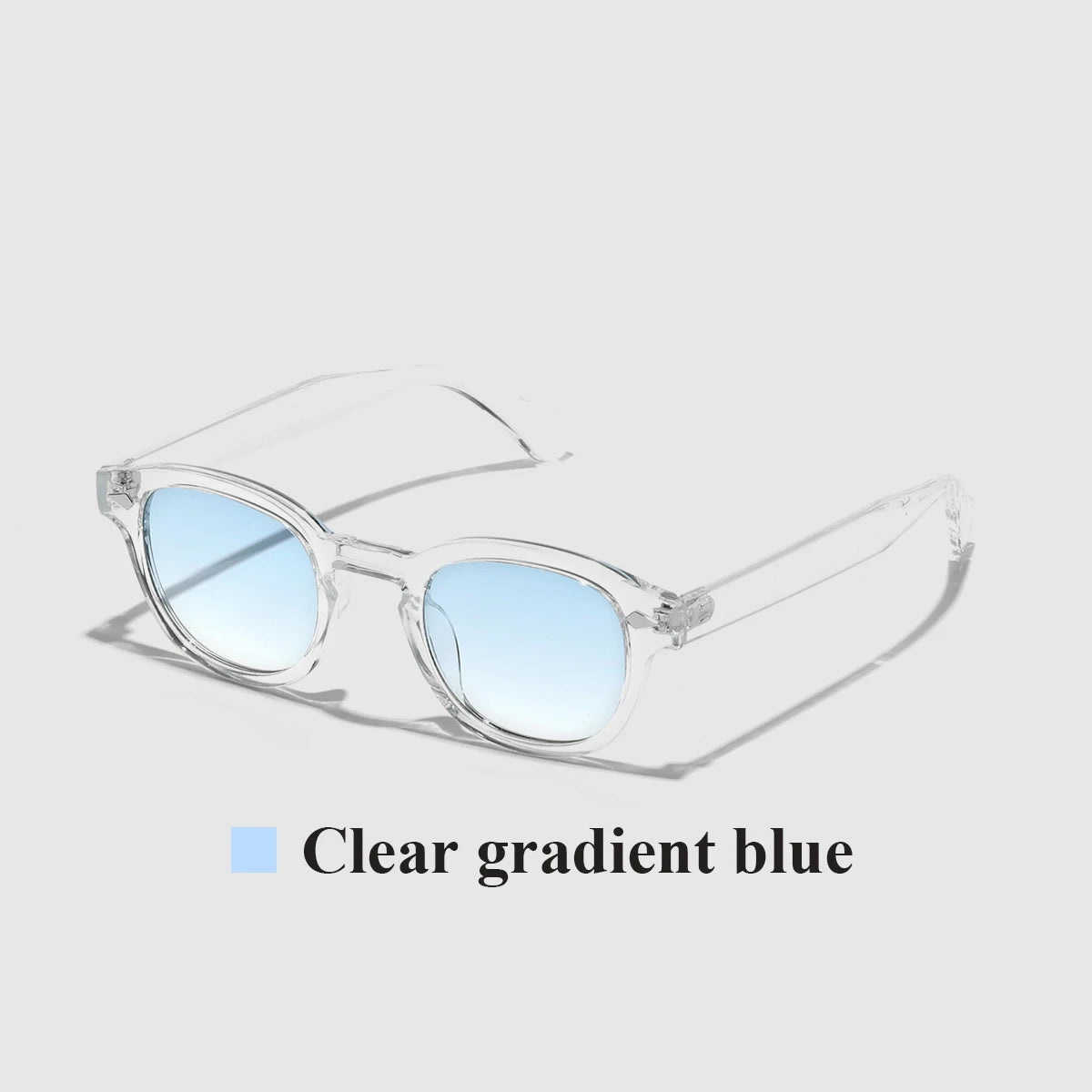 THE RETRO NOIR CIRCLE SUNGLASSES