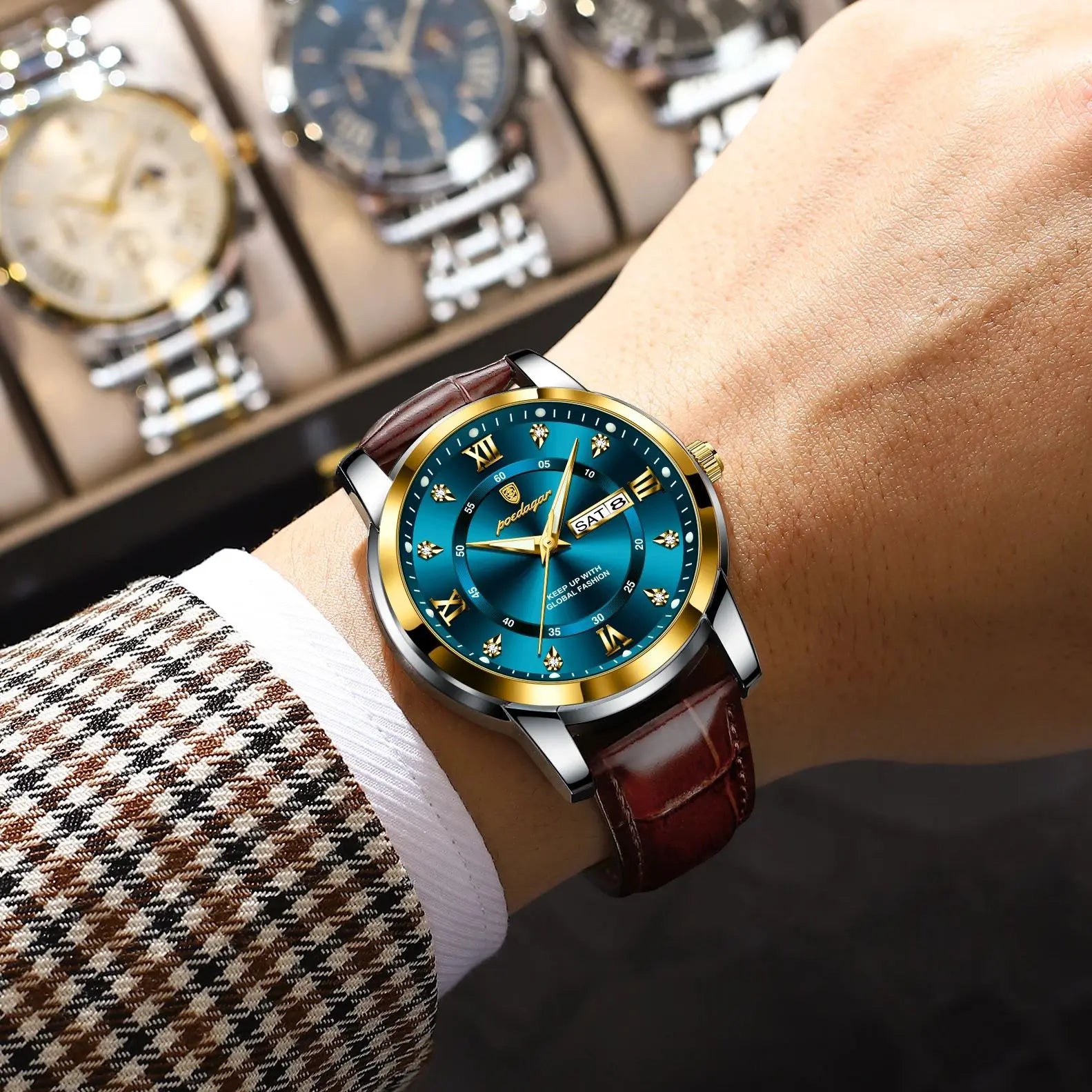 WATCHES VINTAGE NOMAD TURQUOISE