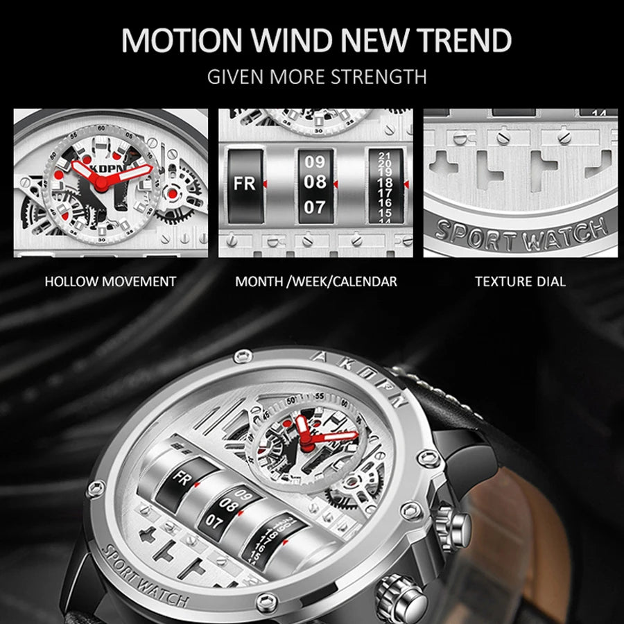 WATCHES  LUXURY SILVER ELECTRONIC QUARTZ