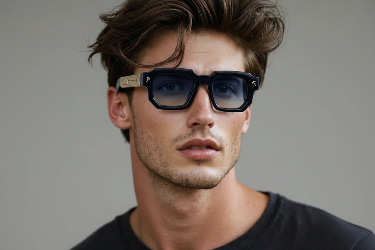 GOLDEN HORIZON AVIATOR SUNGLASSES