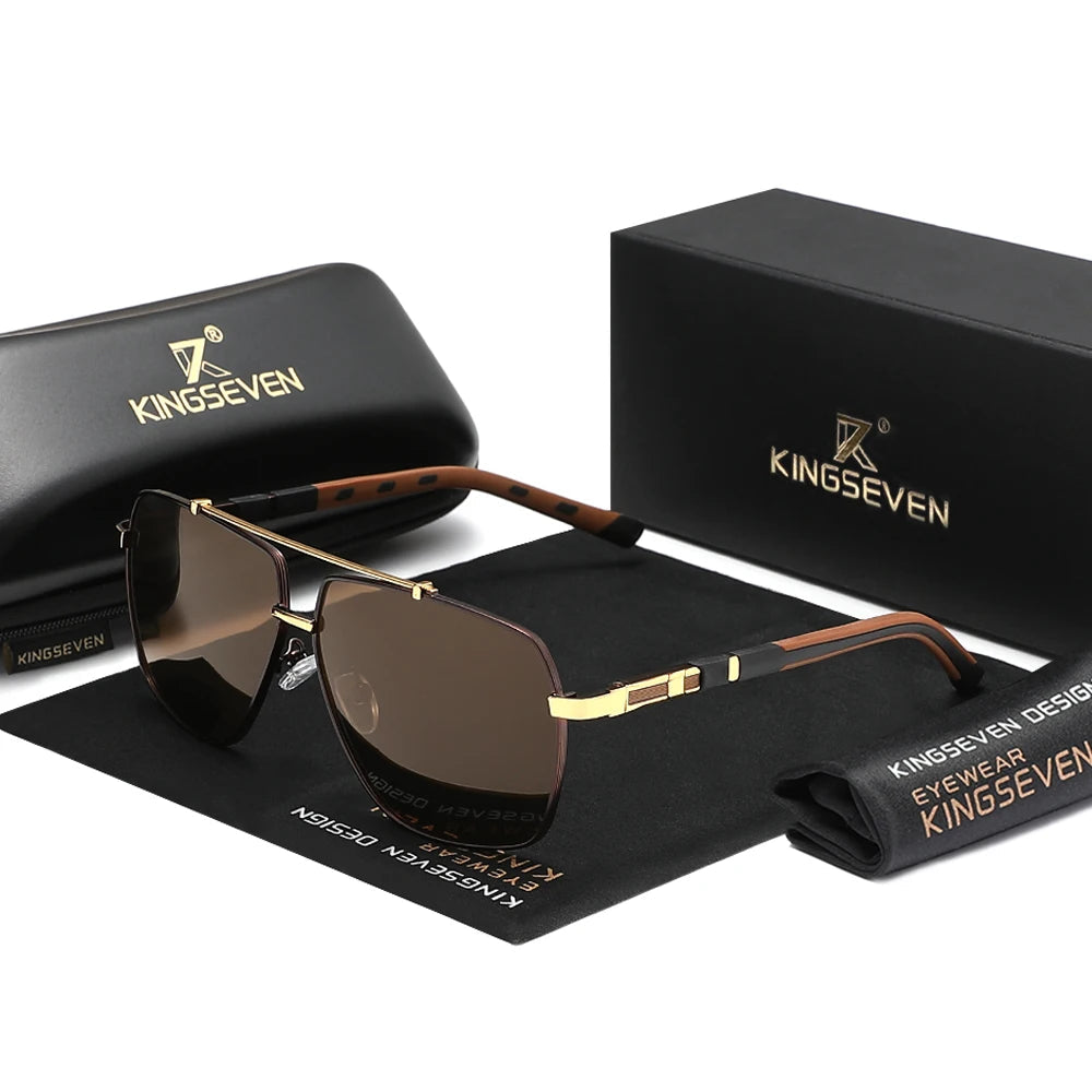 THE COMMANDER TITANIUM FINISH SUNGLASSES