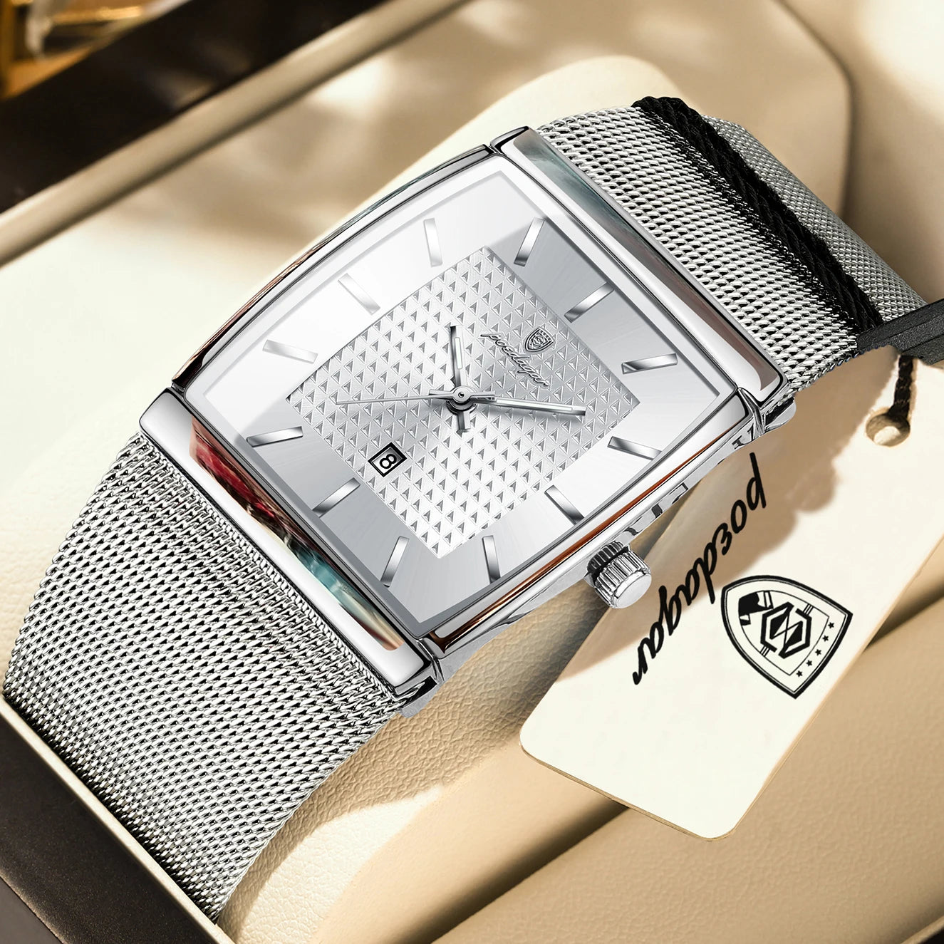 WATCHES MODERN GEOMETRIC SAPPHIRE