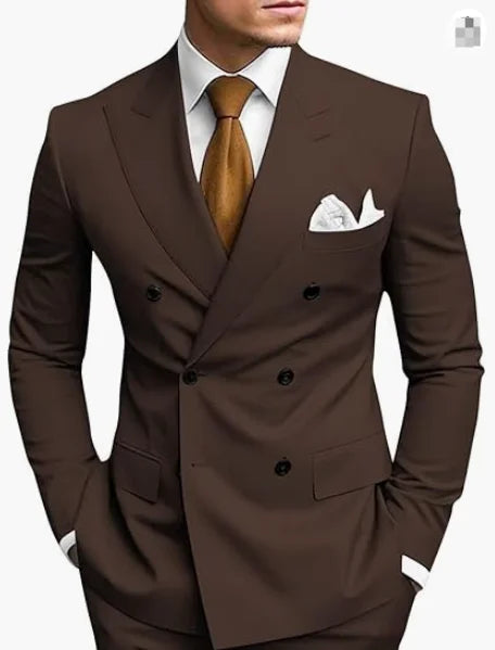 SUITS MENS THE MONARCH BROWN
