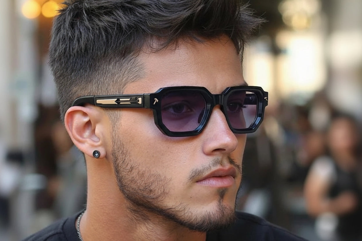 GOLDEN HORIZON AVIATOR SUNGLASSES