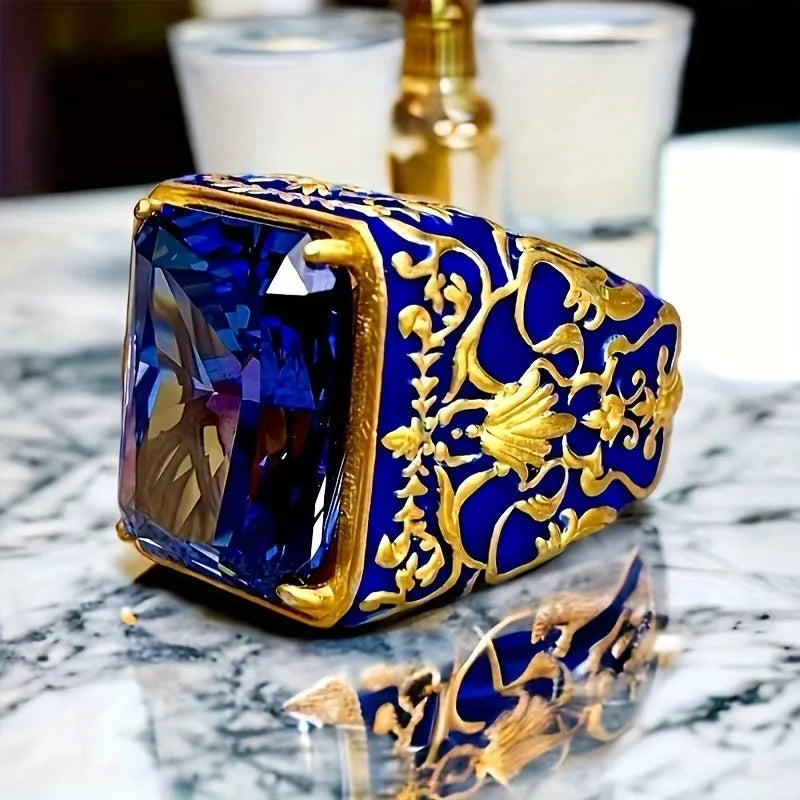 SAPPHIRE NOBLE LEGACY GUARD RING