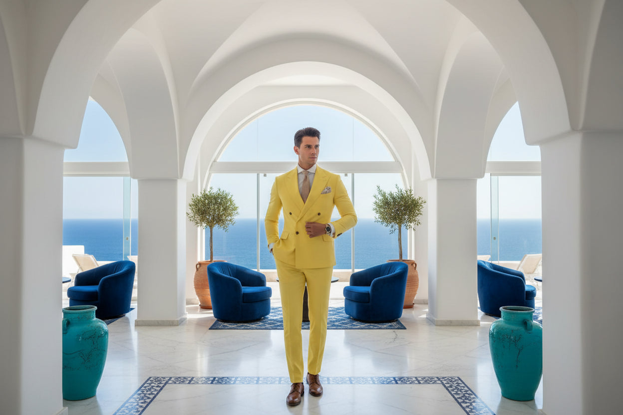 SUITS MENS THE MONARCH BROWN