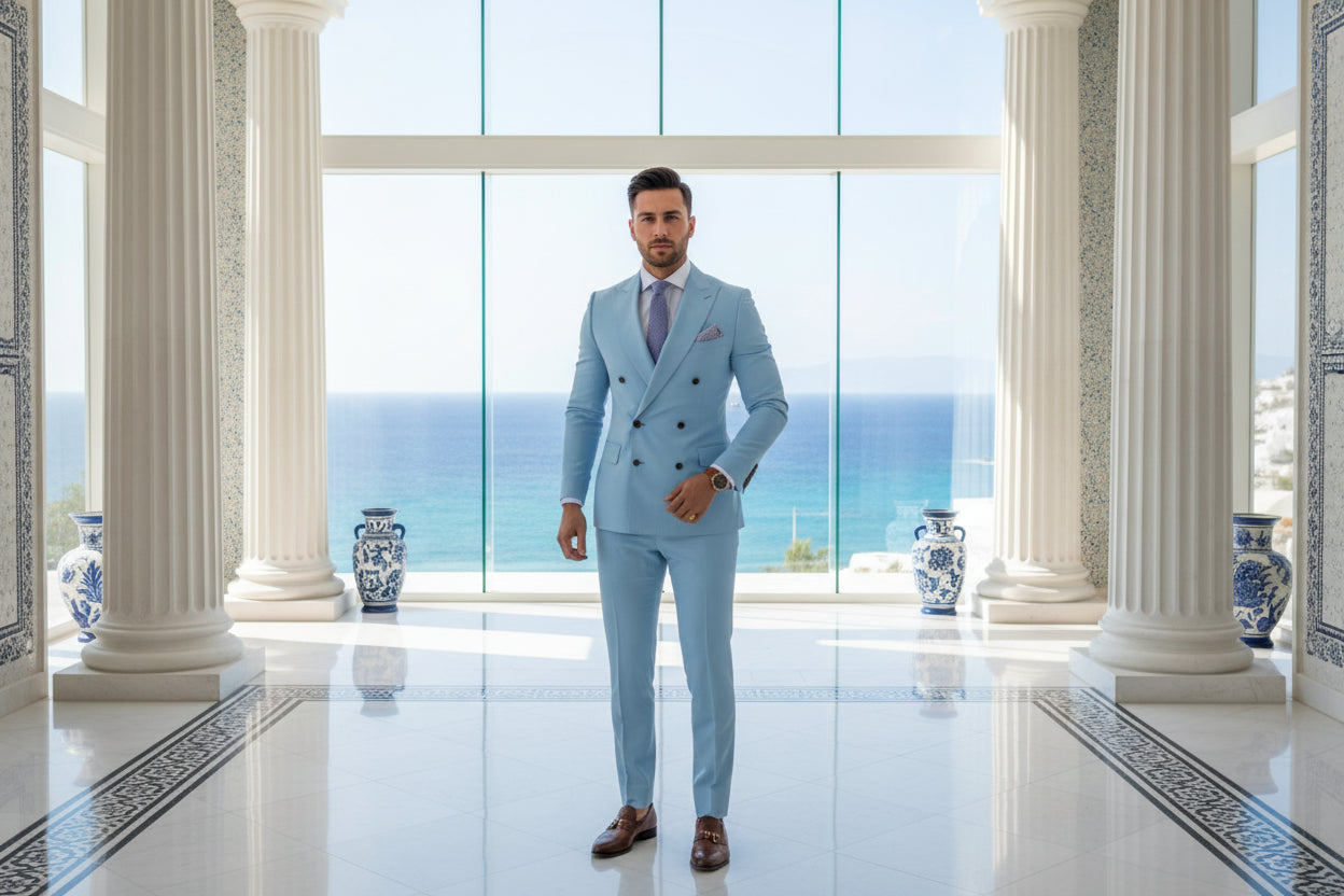 SUITS MENS THE MONARCH BROWN