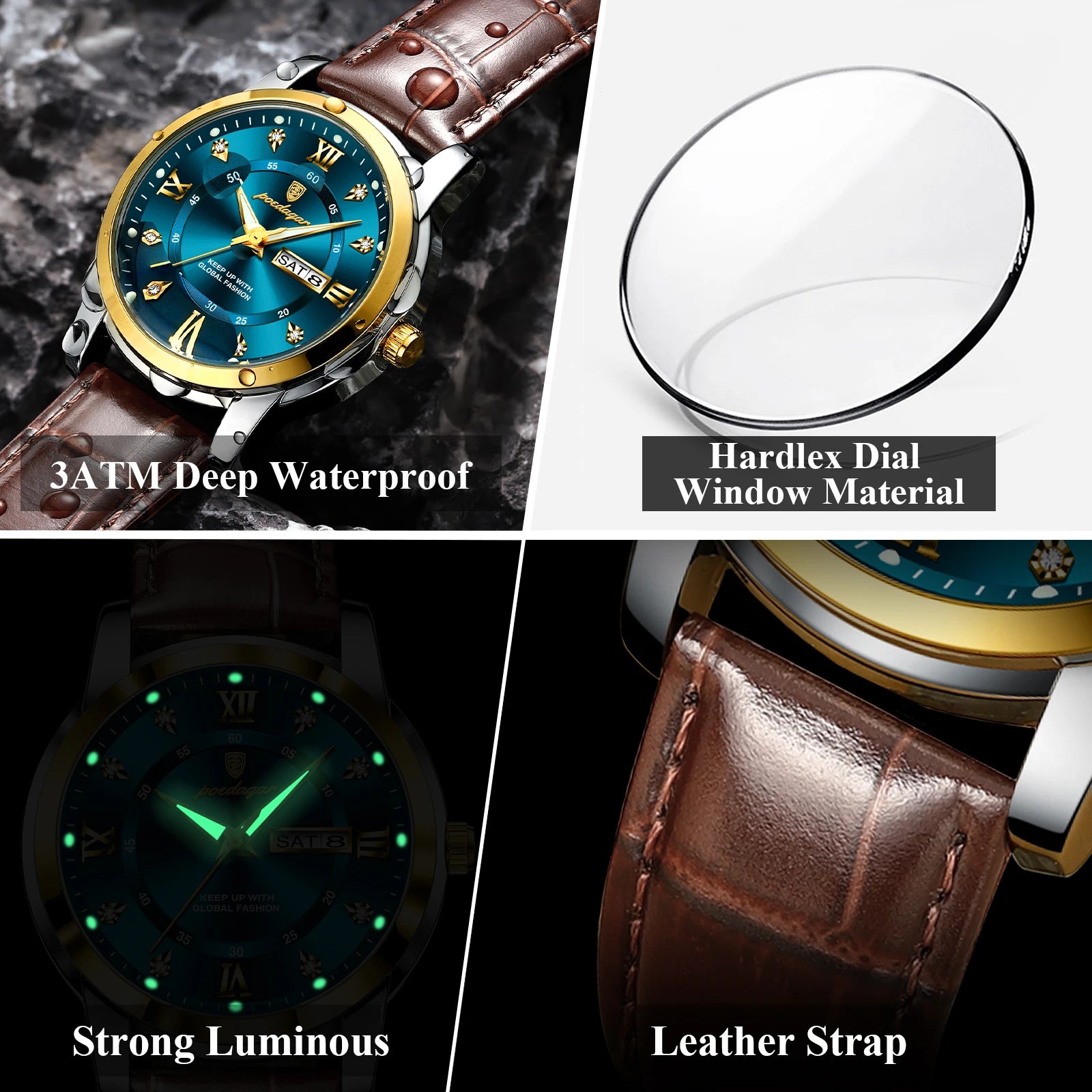 WATCHES VINTAGE NOMAD TURQUOISE