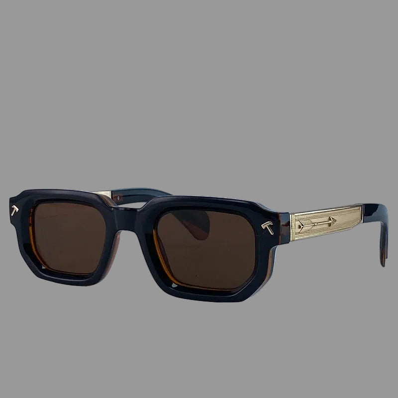 GOLDEN HORIZON AVIATOR SUNGLASSES