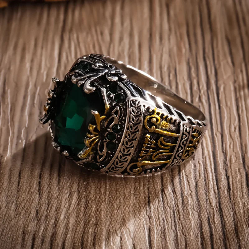 EMERALD IMPERIAL HERITAGE RING