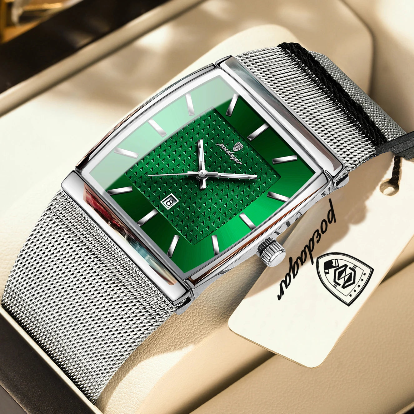 WATCHES MODERN GEOMETRIC SAPPHIRE