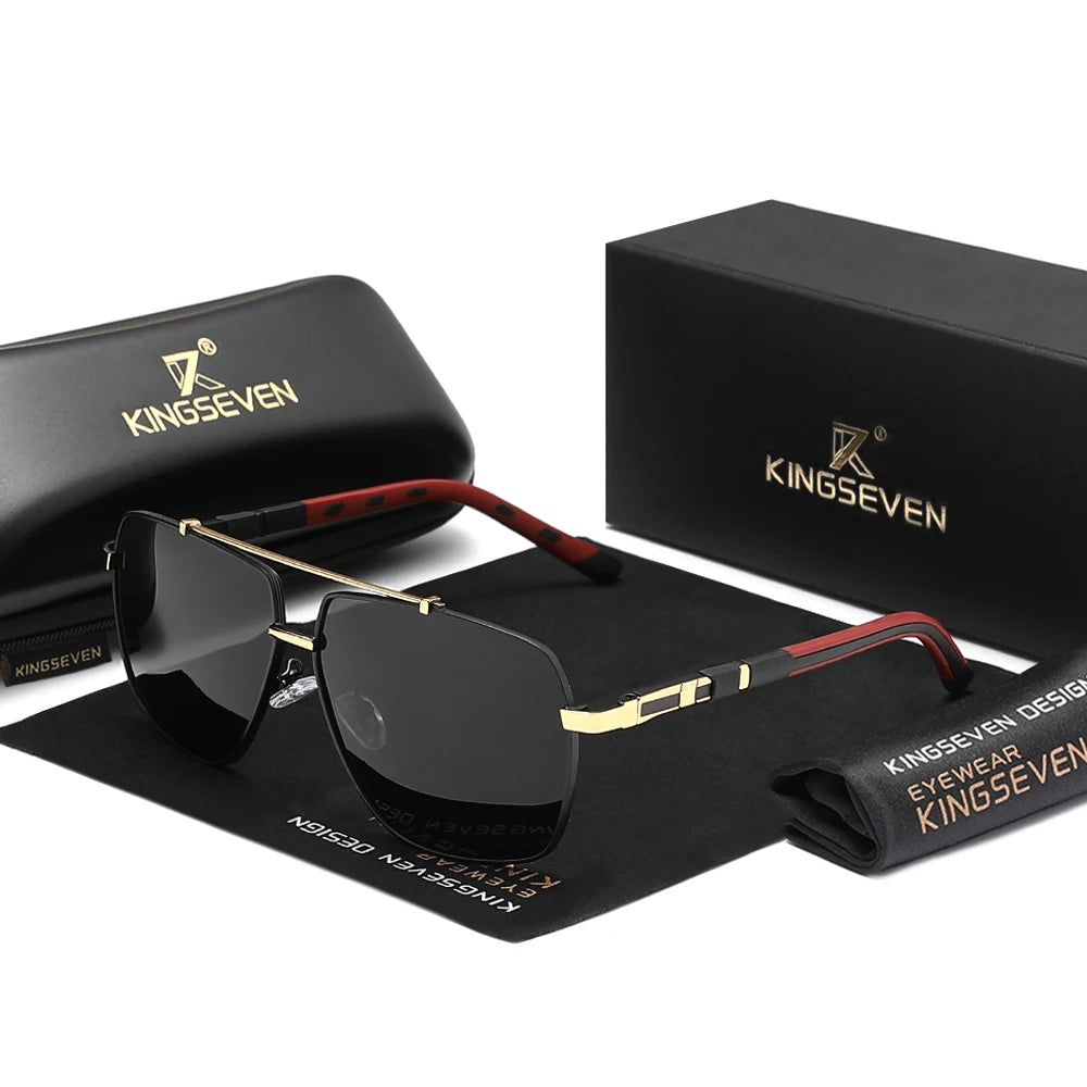 THE COMMANDER TITANIUM FINISH SUNGLASSES