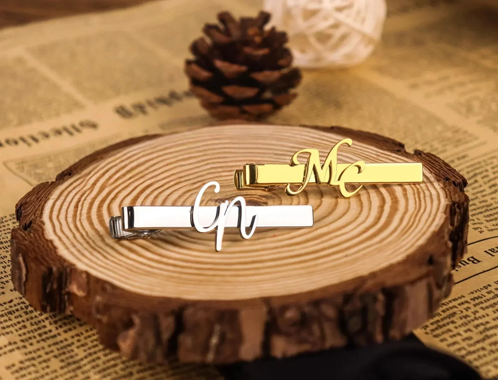 ELITE PERSONALIZED TIE CUFFLINKS