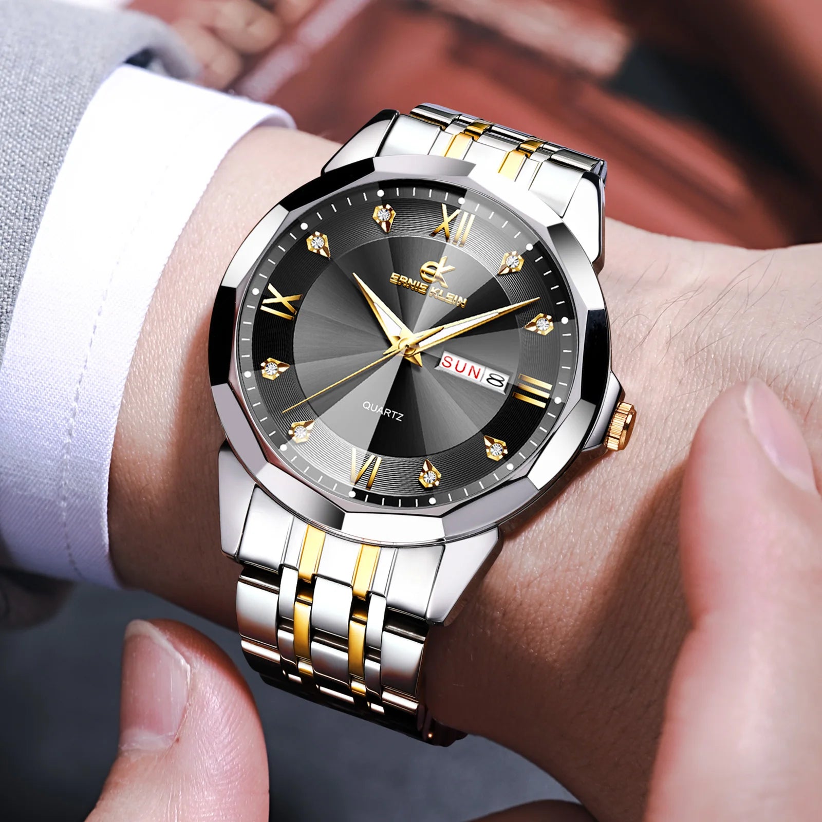 WATCHES ROYAL SOVEREIGN TWO TONE EDITION