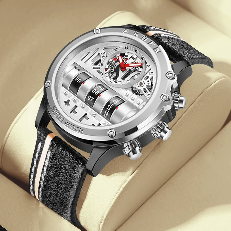 WATCHES  LUXURY SILVER ELECTRONIC QUARTZ