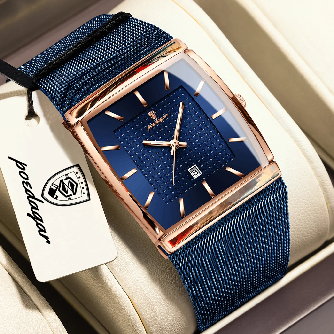 WATCHES MODERN GEOMETRIC SAPPHIRE