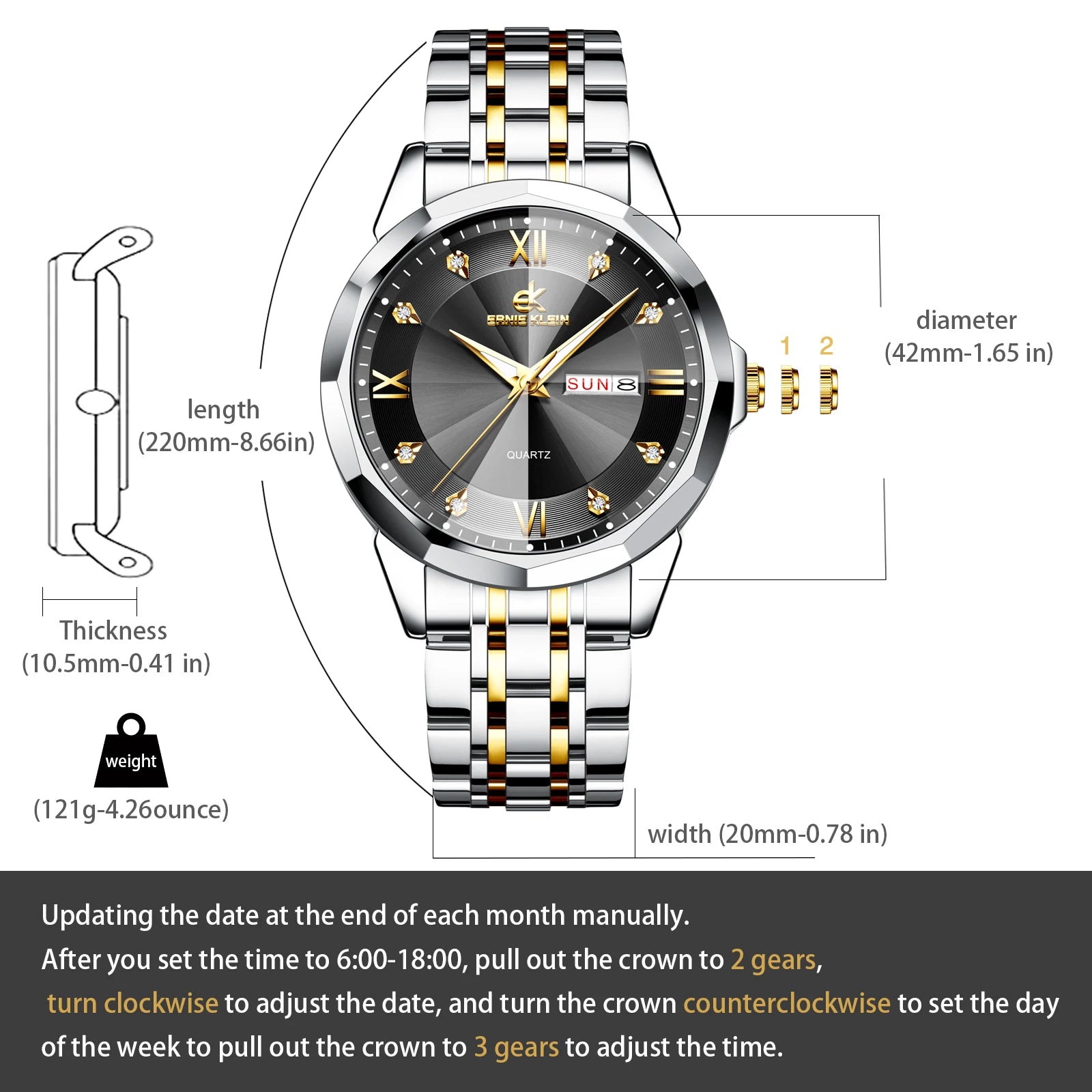 WATCHES ROYAL SOVEREIGN TWO TONE EDITION
