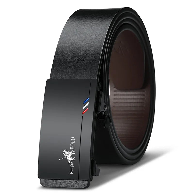 THE SOVEREIGN GEOMETRIC LEATHER BELT